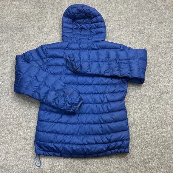 Outdoor Research Men's Transcendent Hooded Down Puffer Jacket Blue Size S - Picture 2 of 11